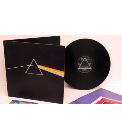 PINK FLOYD dark side of the moon, gatefold, includes two posters, SHVL 804