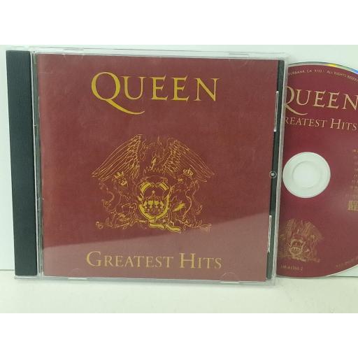 QUEEN Greatest Hits compact-disc. HR-61265-2