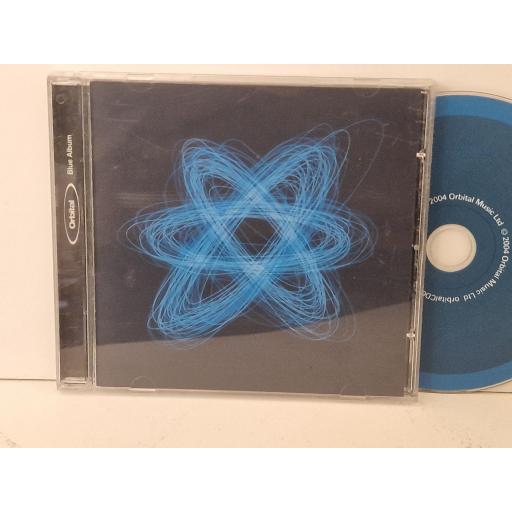 ORBITAL Blue Album compact-disc. ORBITALCD001