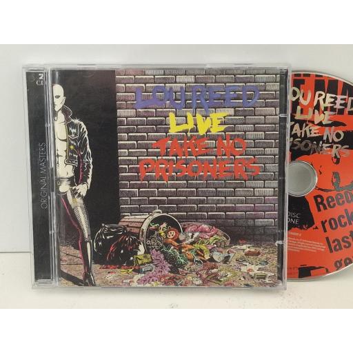 LOU REED Take no prisoners (LIVE) 2x compact-disc. 07822106092