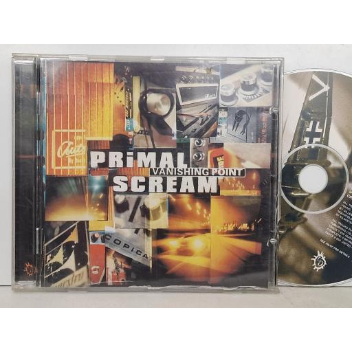 PRIMAL SCREAM Vanishing point compact-disc. CRECD178