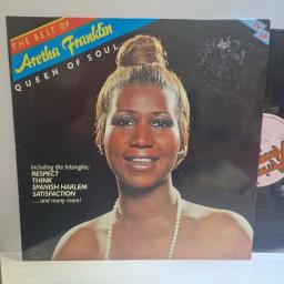 ARETHA FRANKLIN The best of Aretha Franklin- Queen of Soul 12" vinyl LP. AN8131