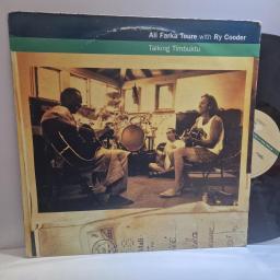 ALI FARKA TOURE with RY COODER Talking Timbuktu 12" vinyl LP. WCB040