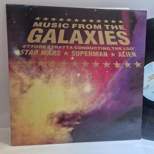 ETORE STRATTA & LONDON SYMPHONY ORCHESTRA Music From The Galaxies 12" vinyl LP. 5012206141116