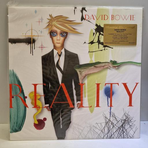 DAVID BOWIE Reality 12" vinyl LP. 8718469533671