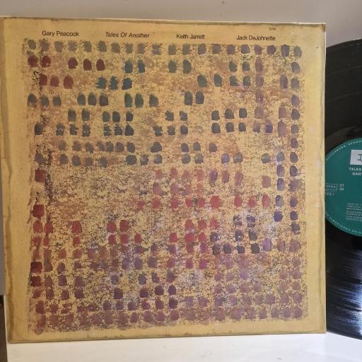 GARY PEACOCK, KEITH JARRETT AND JACK DEJOHNETTE Tales Of Another 12" vinyl LP. ECM1101