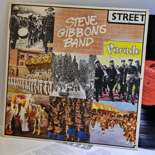 STEVE GIBBONS BAND Street parade 12" vinyl LP. PD-16293