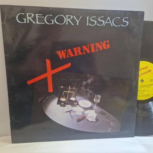GREGORY ISAACS Warning 12" vinyl LP. SSBLP00003