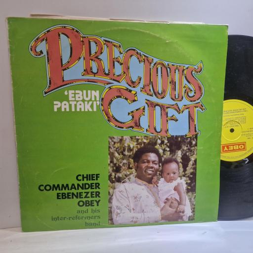 CHIEF COMMANDER EBENEZER OBEY AND HIS INTER-REFORMERS BAND Precious Gift 'Ebun Pataki' 12" vinyl LP. WAPS558