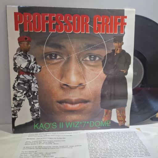 PROFESSOR GRIFF Kao's II Wiz *7* Dome 12" vinyl LP. 108421