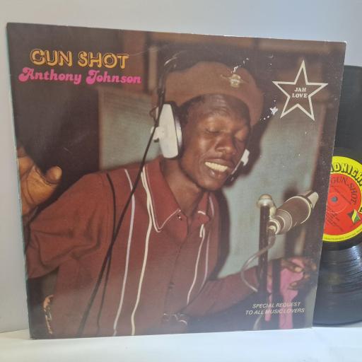 ANTHONY JOHNSON Gun shot 12" vinyl LP. MRLP002