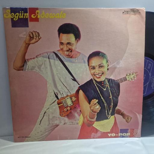 SEGUN ADEWALE AND HIS SUPERSTARS INTERNATIONAL Yo-Pop '85 12" vinyl LP. MCY001