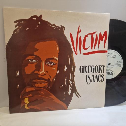 GREGORY ISAACS Victim 12" vinyl LP. CELP102