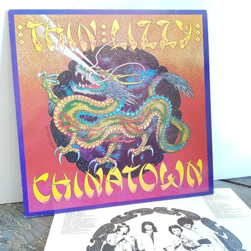 THIN LIZZY chinatown. VINYL 12" LP. 6359030.