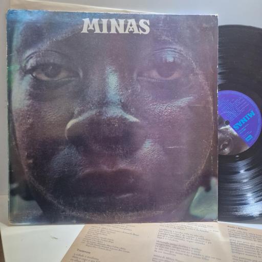 MILTON NASCIMENTO Minas 12" vinyl LP. SBRXLD-12797