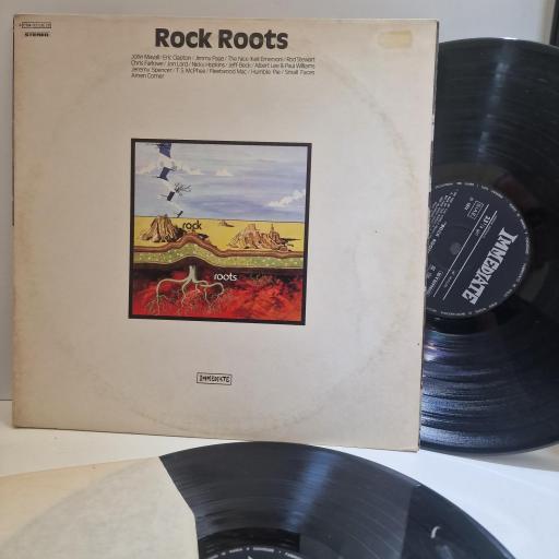 VARIOUS FT. JOHN MAYALL, ERIC CLAPTON, FLEETWOOD MAC, JEFF BECK, ROD STEWART Rock Roots 2x12" vinyl LP. 3C 154-52128/29