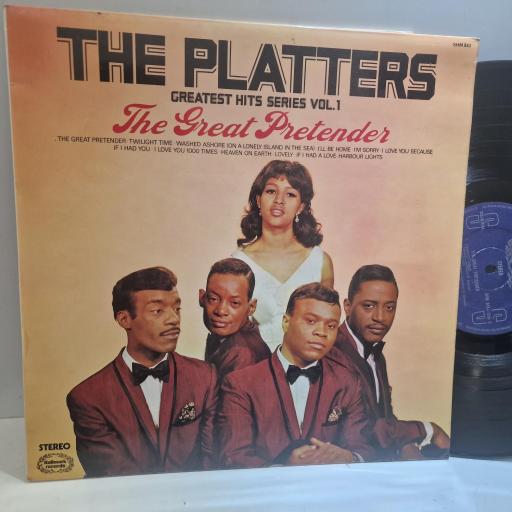 THE PLATTERS The Great Pretender 12" vinyl LP. SHM843
