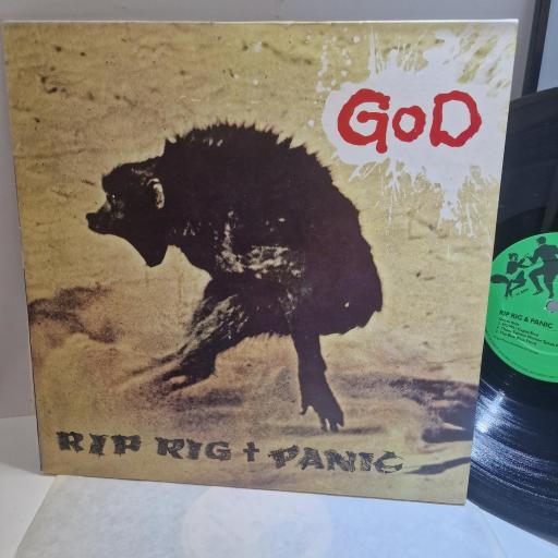 RIP RIG + PANIC God 2x12" vinyl LP. V2213