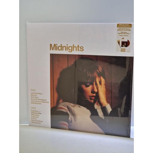 TAYLOR SWIFT Midnights (mahogany edition) 12" vinyl LP. 2445790074