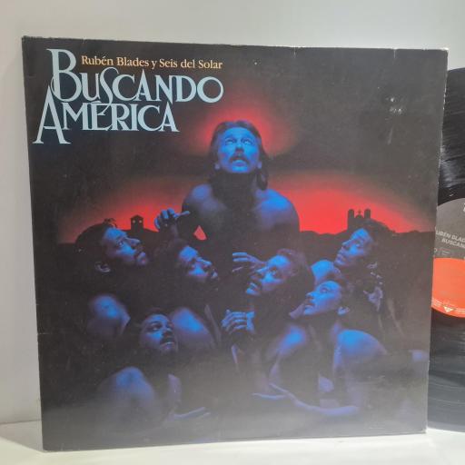 RUBEN BLADES Y SEIS DE SOLAR Buscando Amrica 12" vinyl LP. 960352-1