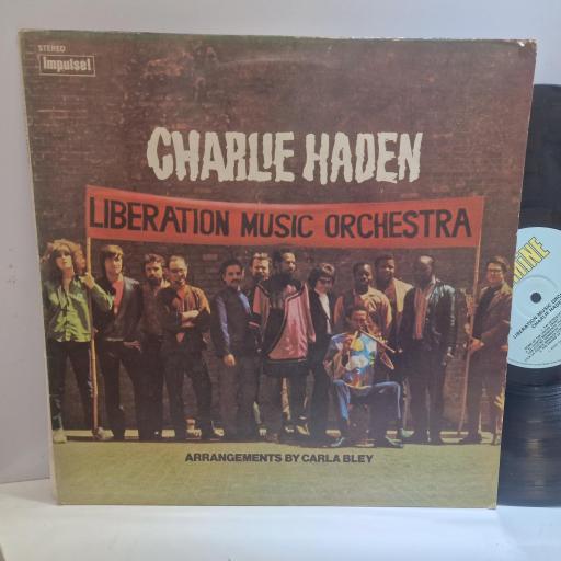CHARLIE HADEN Liberation Music Orchestra 12" vinyl LP. JAS55