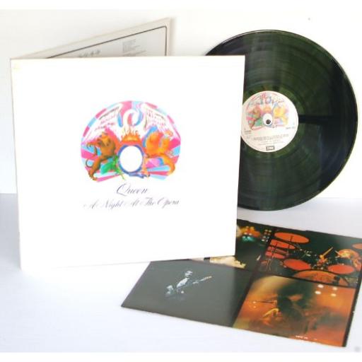 QUEEN a night at the opera  EMTC 103, embossed gatefold sleeve