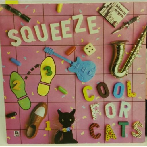 SQUEEZE cool for cats  PICTURE SLEEVE 12 inch single, AMS 7426