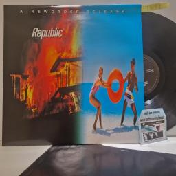 NEW ORDER Republic, London Records 828 413.1, 12 LP