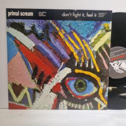 PRIMAL SCREAM FT. DENISE JOHNSON Don't Fight, it Feel it (Remixed by Graham Massey) Creation Records CRE 110X, 2 TRACK 12 SINGLE