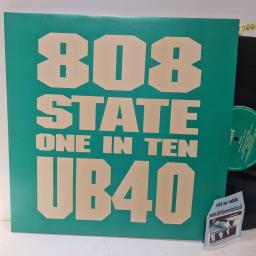 808 STATE, UB40 One in Ten, ZTT ZANG 39T 4509-91452-0, 3 Track 12 Single