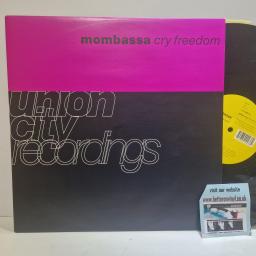 MOMBASSA Cry Freedom Union City Recordings URCT 8, 2 Track 12 Single