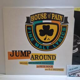 HOUSE OF PAIN Jump Around (Includes Exclusive Remixes by Pete Rock and DJ Bizznizz), XL Recordings XLT 32, 4 Track 12 Single