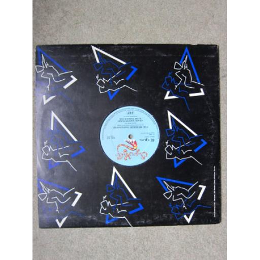 GRAND MASTER FLASH & THE FURIOUS FIVE the message, 12 inch single, SHL 117