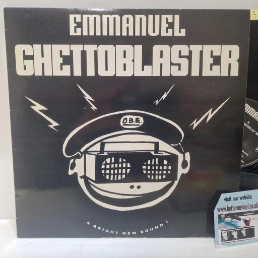 EMMANUEL Ghettoblaster, O.B.E. EMM3 12, 3 Track 12 Single.