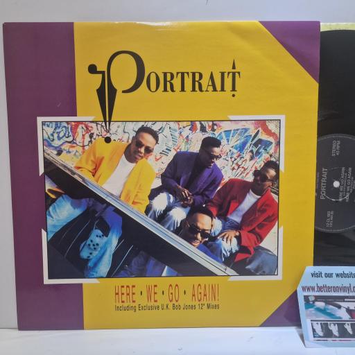 PORTRAIT Here We Goo Again! Capitol Records 12CL 683, 4 Track 12 Single