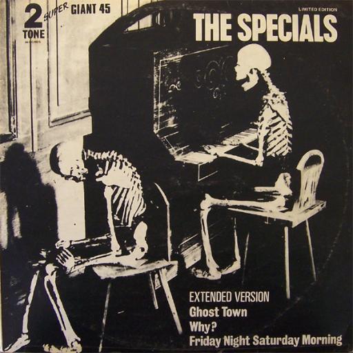 THE SPECIALS   ghost town  (Extended Version) CHSTT1217, 12"LP