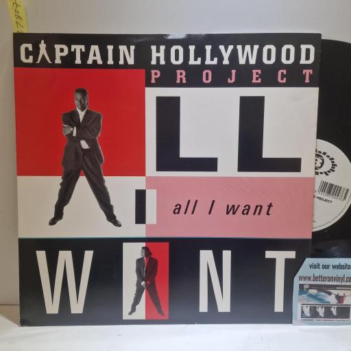 CAPTAIN HOLLYWOOD PROJECT All I Want, Blow Up INT 125.993 / Intercord INT 125.993, 12 LOSE 47, 3 Track 12 Single