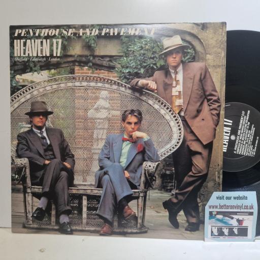 HEAVEN 17 Penthouse and Pavement, Virgin Records VS455-12, 2 Track 12 Single