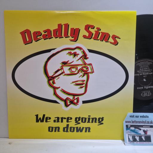 DEADLY SINS We Are Going On Down Ffrreedom TABX 220, 4 Track 12 Single