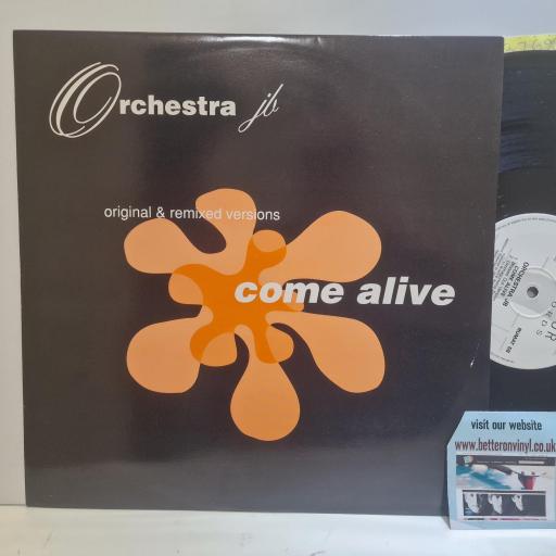 ORCHESTRA JB Come Alive (Original & Remixed Versions), Rumour Records RUMAT 58, 4 Track 12 Single