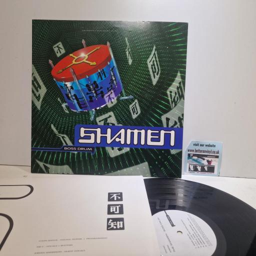 SHAMEN Boss Drum, One Little Indian Records TPLP42. 12 LP