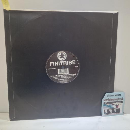 FINITRIBE Monster In The House Finiflex FF001, 2 Track 12 Single