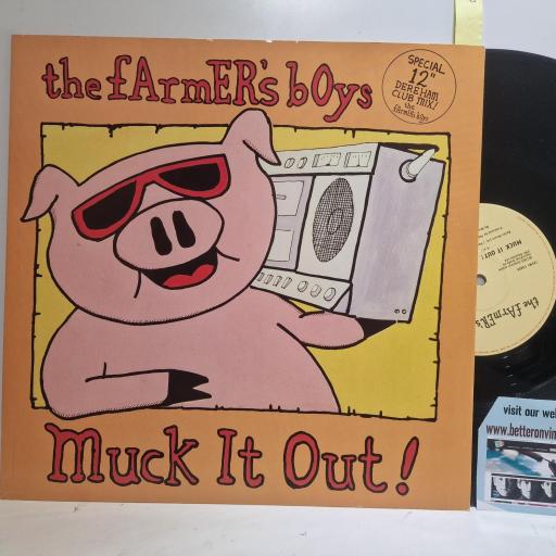 THE FARMERS BOYS Muck It Out EMI RECORDS, 12 EMI 5380, 3 TRACK 12 SINGLE