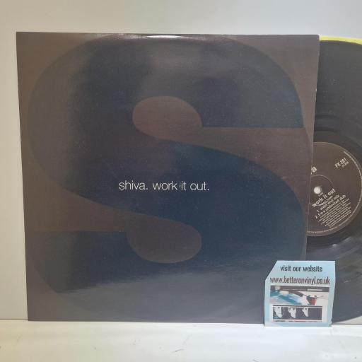 SHIVA Work It Out, FFRR fx261, 4 Track 12 Single