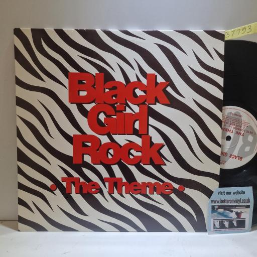 BLACK GIRL ROCK The Theme, Devotion Dance 12DVND 101, 4 Track 12 Single