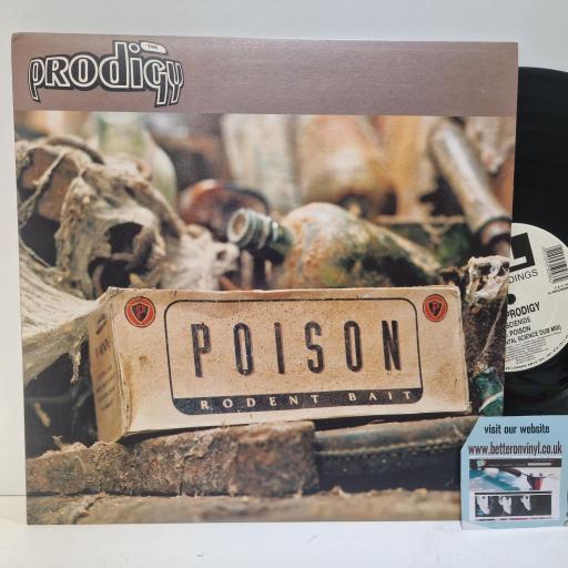 THE PRODIGY Poison XL Recordings XLT 58 , 4 TRACK 12 Single