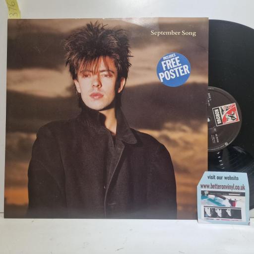 IAN McCULLOCH September Song (Long Version), Korova Recordings KOW 40T / 249196-0 Distributed by WEA, 3-Track 12 Single