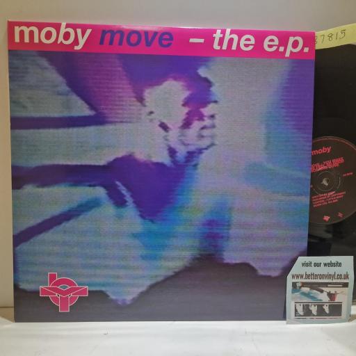 MOBY Move The E.P., Mute 12MUTE 158, 4 Track 12 Single