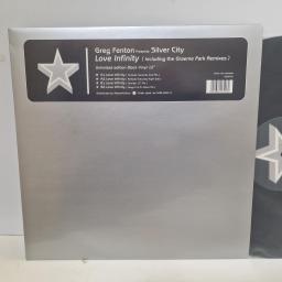 GREG FENTON Presents SILVER CITY Love Infinity, Silver City Records GF JMTR1, 4 Track 12 Single (Remixes)