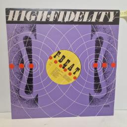 ELVIS COSTELLO & THE ATTRACTIONS High Fidelity, F-Beat XX3T, 3 Track 12 Single.